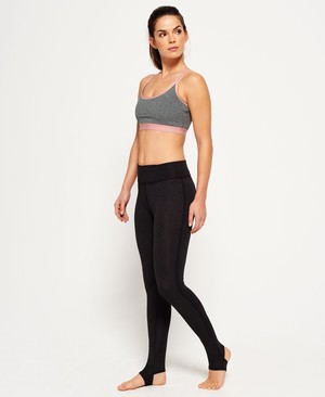 Superdry Studio Stirrup Leggings Női Sportruházat Szürke | PSNDL3861